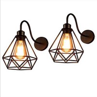 Iron Loft Industrial American Style Vintage Retro Edison Wall Lamp E26/E27 Base Holder NS-123041