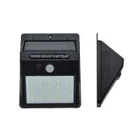 Modern 6w motion sensor solar led wall washer lighting garden outdoor wall light waterproof IP65