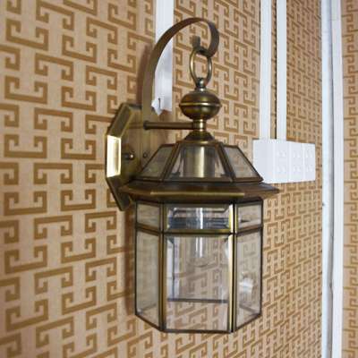 Modern glass wall light indoor & outdoor Lamp for wall