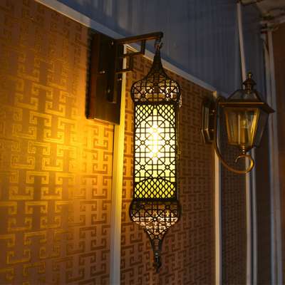 Vintage Antique Finish home decor moroccan lighting Wall lamps